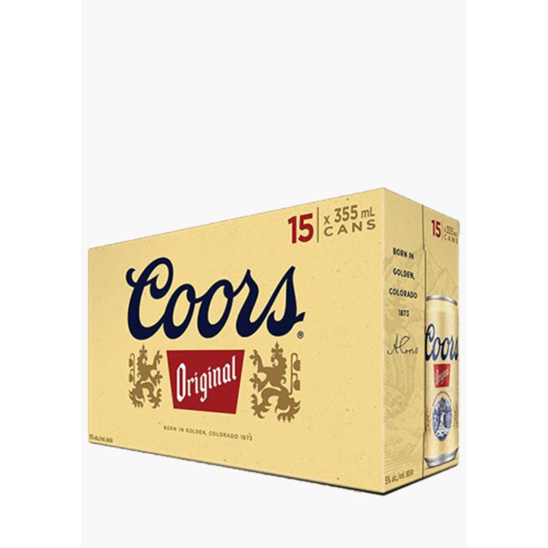 COORS ORIGINAL 15 CAN