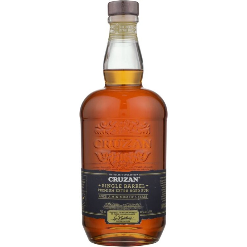 Cruzan Aged Rum Single Barrel Distiller’S Collection 5 Yr 80 750ML 750ML