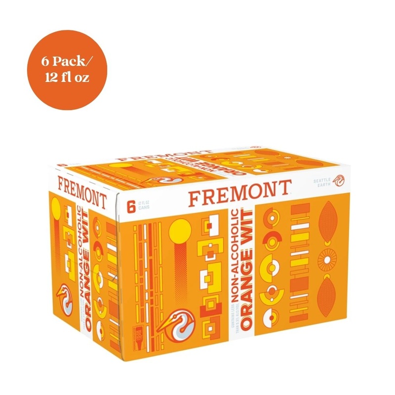 Fremont Orange Wit Non-Alcoholic Beer 6pk 12 fl oz Cans