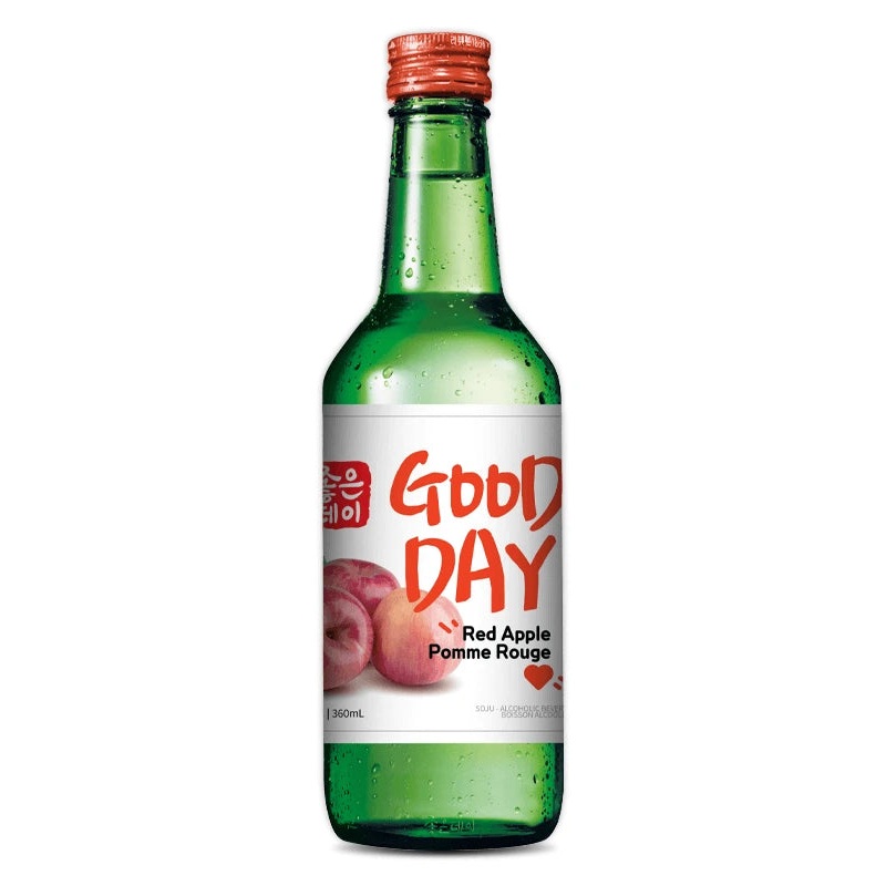 GOOD DAY RED APPLE SOJU 360ML @ Lethbridge [1056618] 360 ml