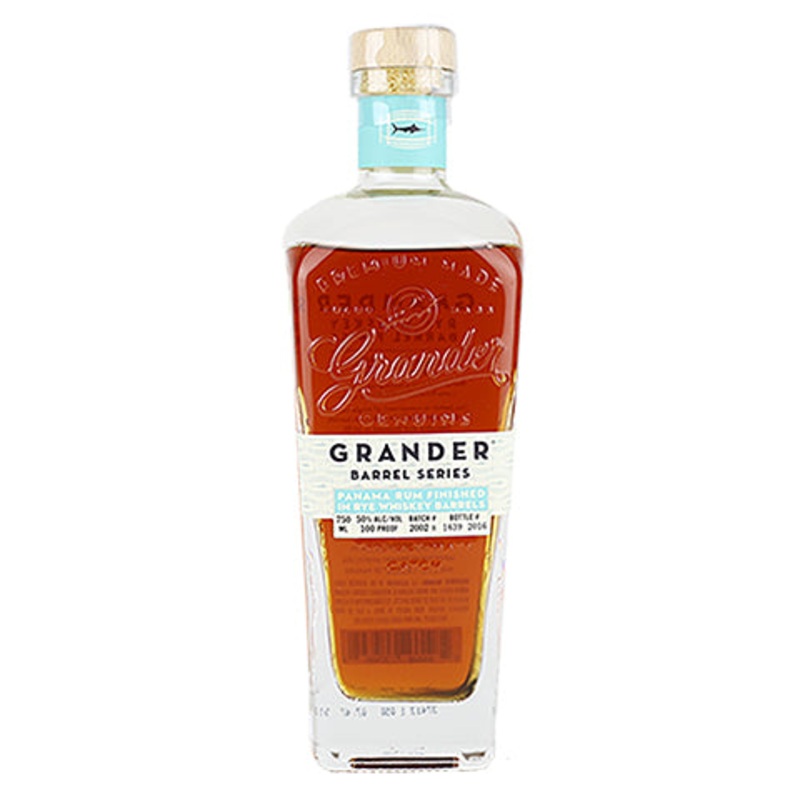 Grander – ‘Barrel Series’ Panama Rum Finished in Rye Whiskey Barrels 750ML BTL