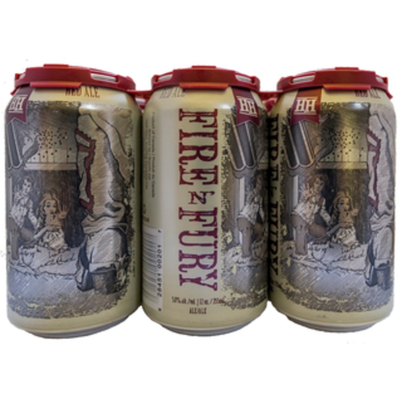 HALF HITCH FIRE N FURY RED ALE 355ML  6PK CAN @ Township [1002880] 2130 ml
