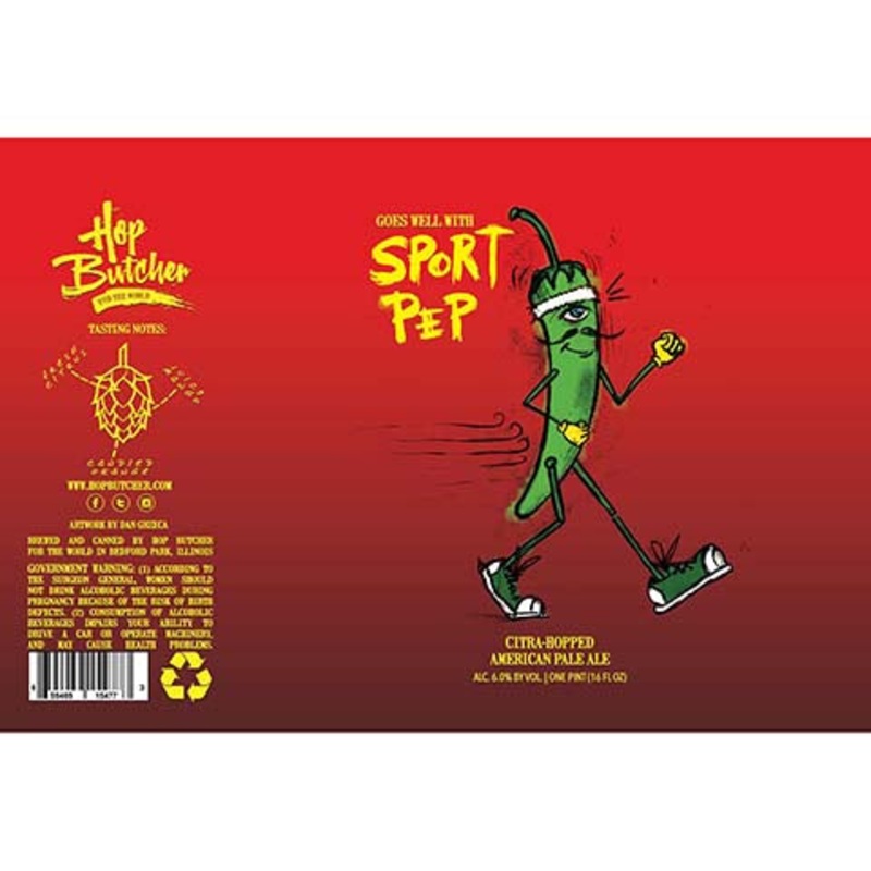 Hop Butcher Sport Pep Pale Ale 16OZ SINGLE CAN