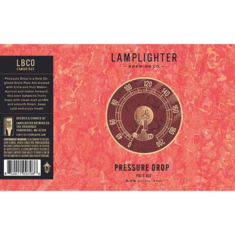 Lamplighter Pressure Drop Pale Ale 16OZ SINGLE CAN