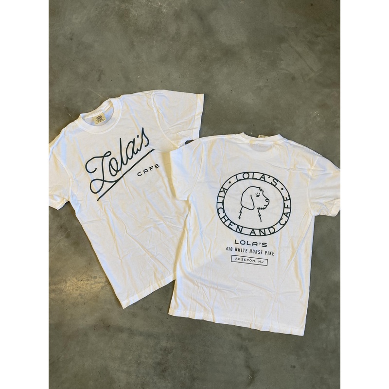 LOLA’S TEE – WHITE Small