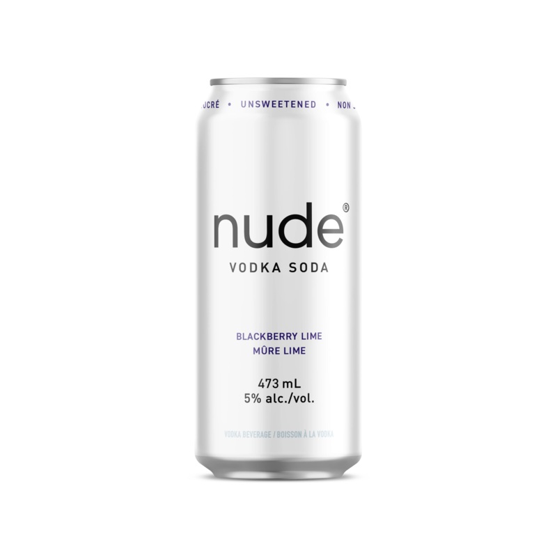NUDE VODKA SODA BLACKBERRY LIME 473ML CAN @ Deerfoot City [1056372] 473 ml