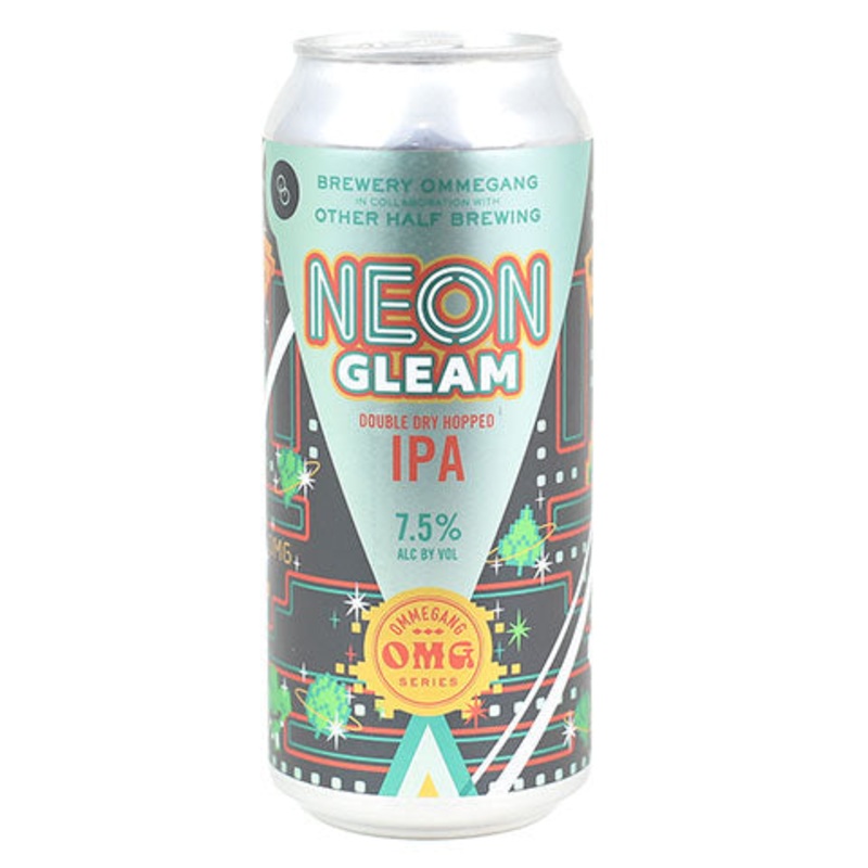 Ommegang/Other Half Neon Gleam Double Dry Hopped IPA 16OZ SINGLE CAN