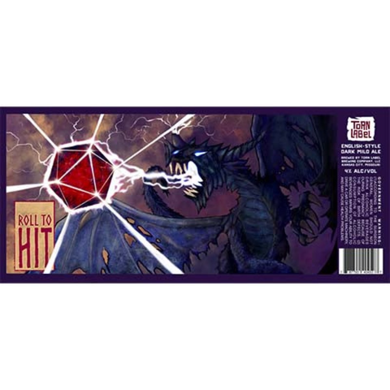 Torn Label Roll To Hit Dark Mild Ale 16OZ SINGLE CAN