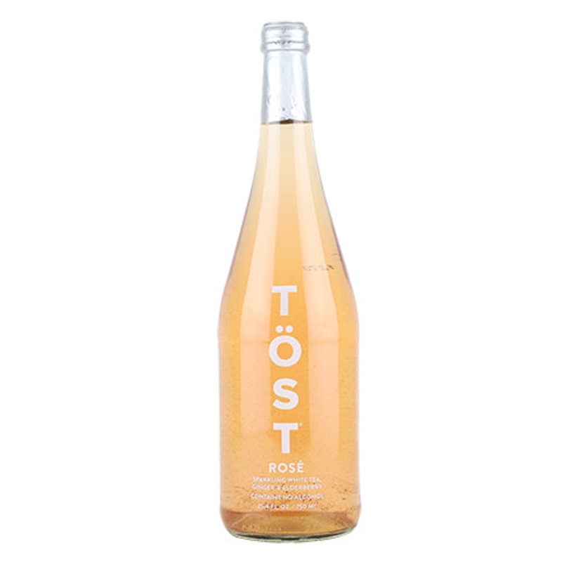 TOST Rose Sparkling White Tea With Ginger & Elderberry 750ML BTL