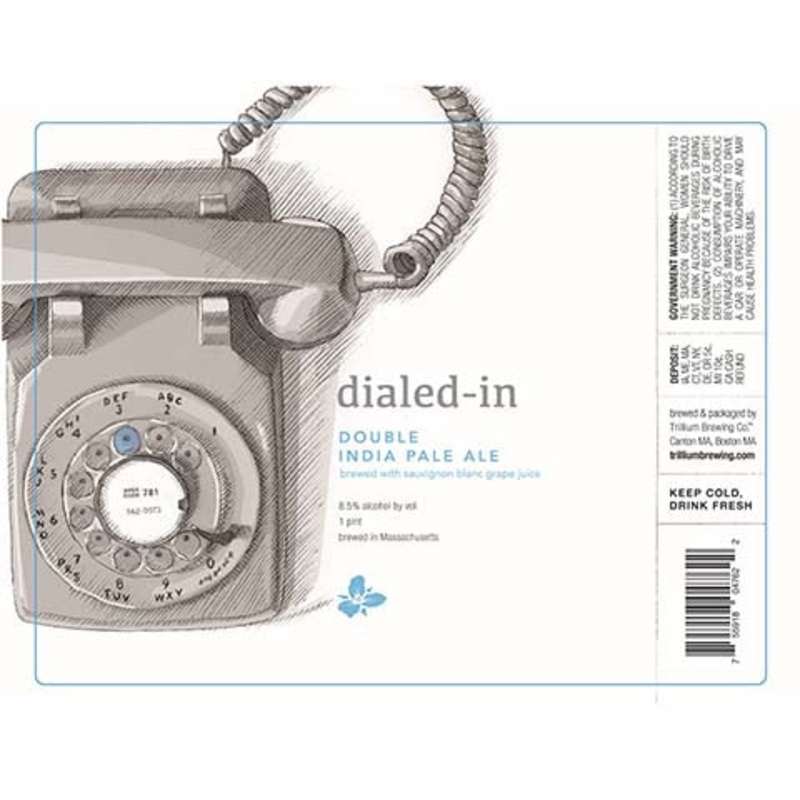 Trillium Dialed-In DIPA 16OZ SINGLE CAN