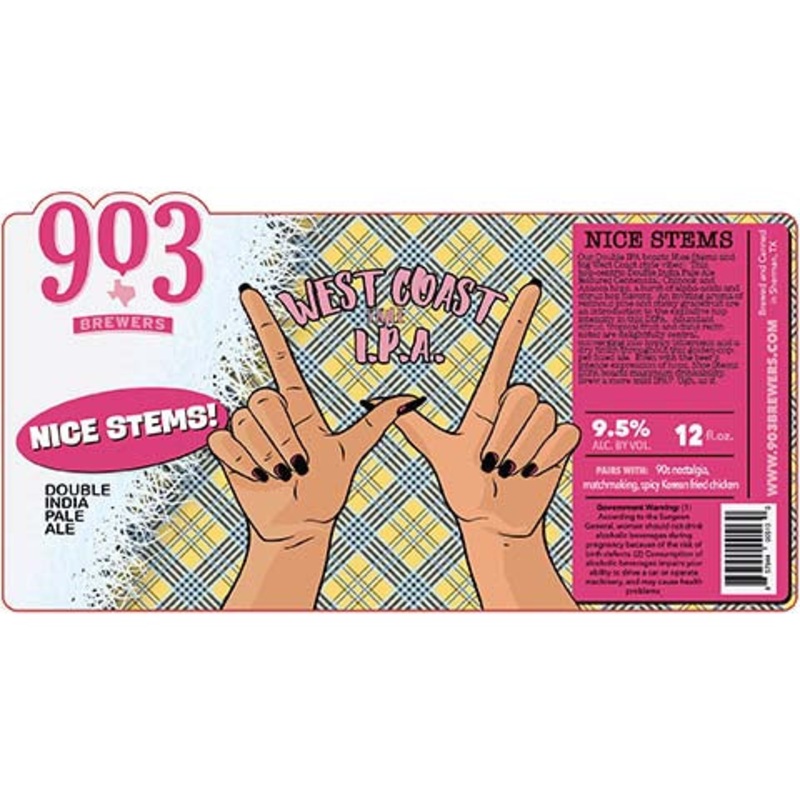 903 Brewers Nice Stems! DIPA 12OZ SINGLE CAN