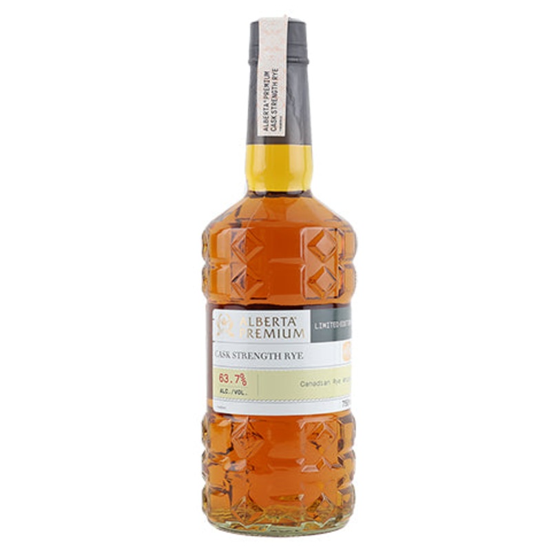 Alberta Premium Cask Strength Rye Canadian Whisky 750ML BTL