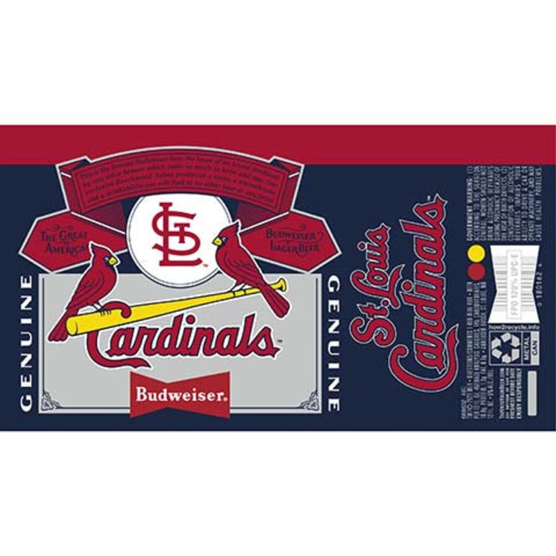 Budweiser SL Cardinals 12OZ SINGLE CAN