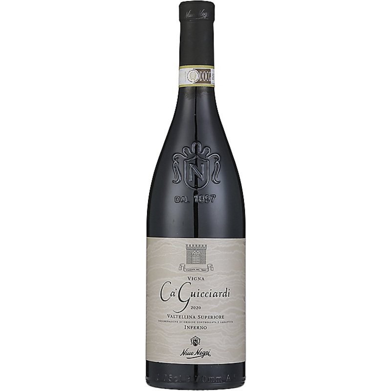 NINO NEGRI VALTELLINA SUPERIORE CA’GUICCIARDO INFERNO 2020 750ML 750ML