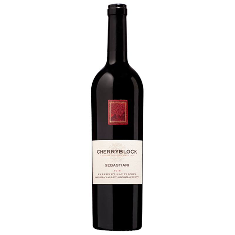 SEBASTIANI CABERNET SAUVIGNON CHERRYBLOCK SONOMA VALLEY 2018 750ML 750ML