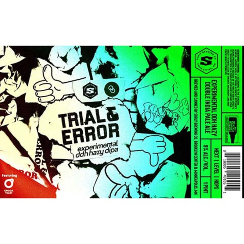 Surly Trial & Error Experimental DDH Hazy DIPA 16OZ SINGLE CAN