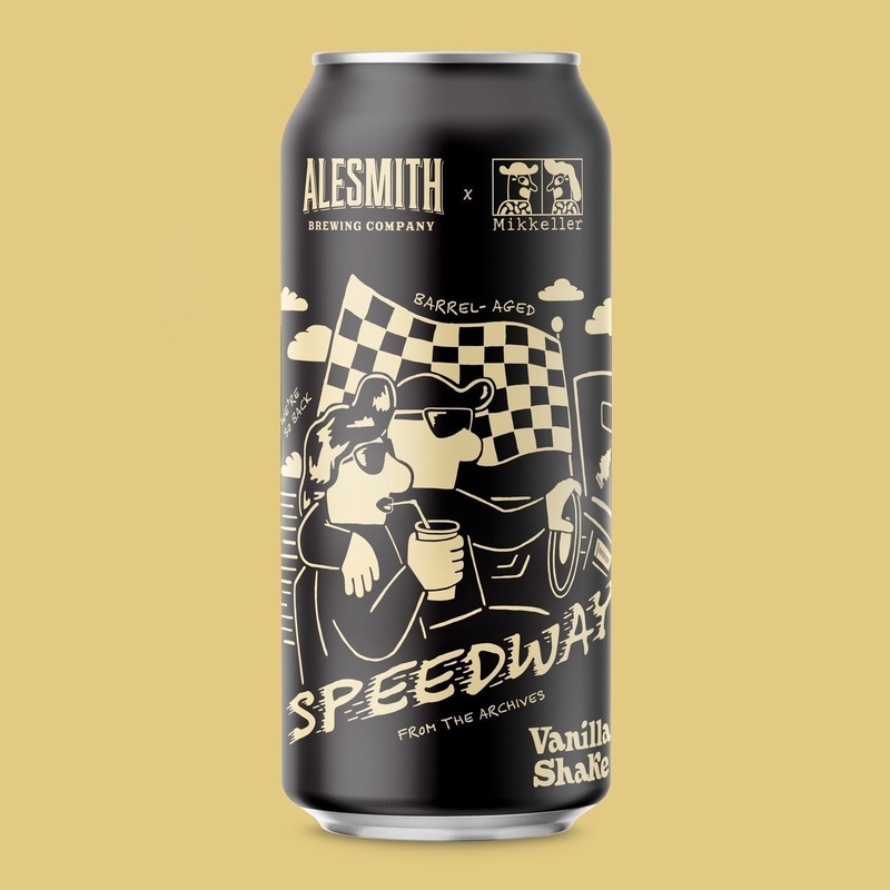 AleSmith Barrel-Aged Speedway: Vanilla Shake (2024, 14.03% ABV) 16oz can