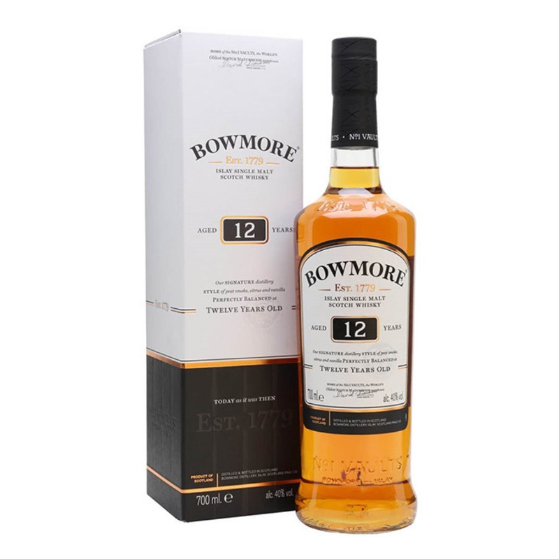 Bowmore 12 Year Old Whisky 700ml