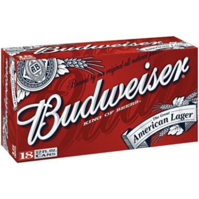 Budweiser 18 Pk Can