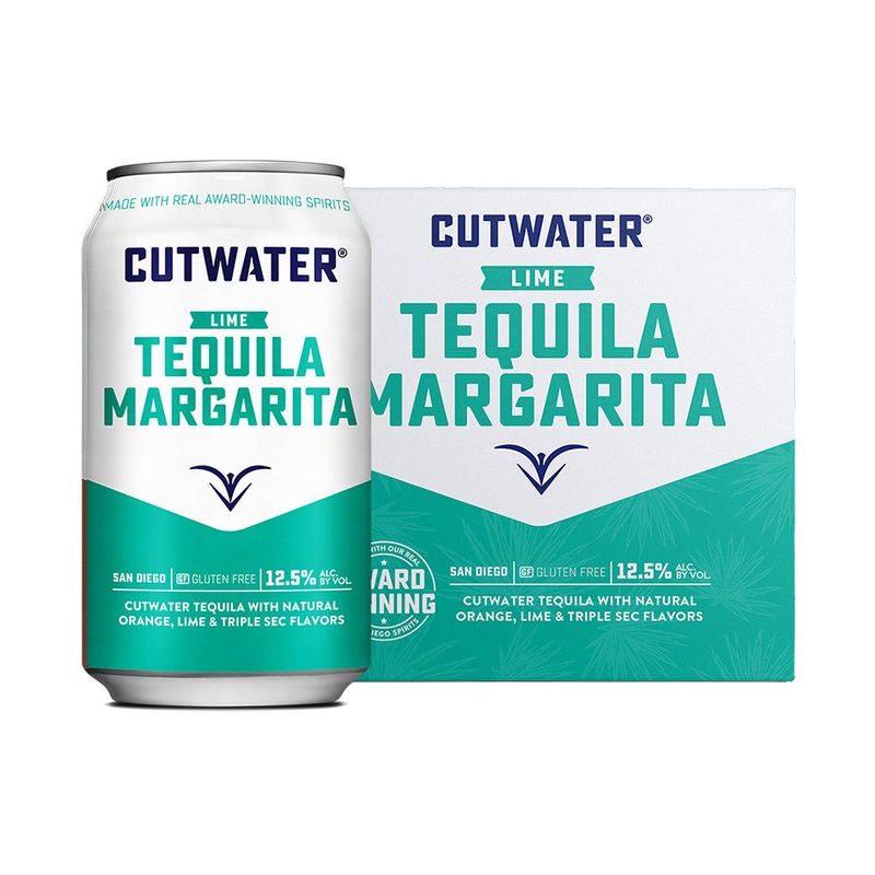 Cutwater Tequila Margarita 4 x 12oz Cans