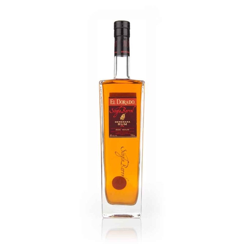 EL DORADO DEMERARA RUM SINGLE BARREL PM 80 750ML 750ML