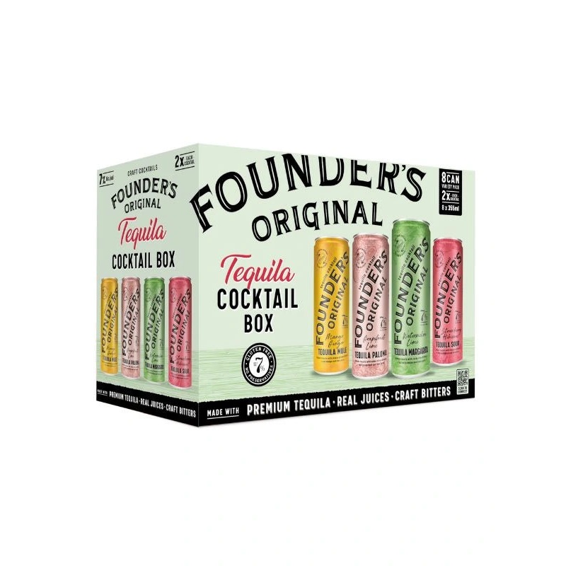 FOUNDERS ORIGINAL TEQUILA COCKTAIL BOX 355ML 8PK CAN @ Kelowna [1055404] 2840 ml