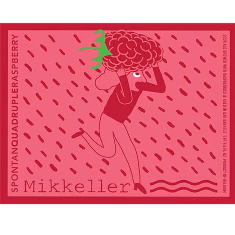 Mikkeller Spontanquadrupleraspberry 750ML BTL