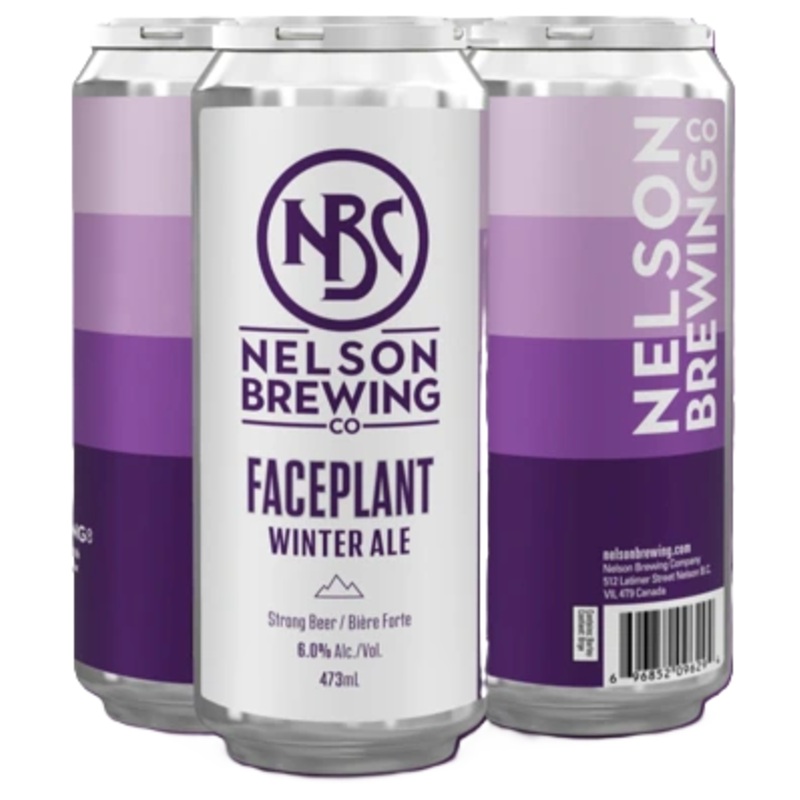 NELSON FACEPLANT WINTER ALE 473ML 4PK CAN @ St. Albert [1042946] 1892 ml