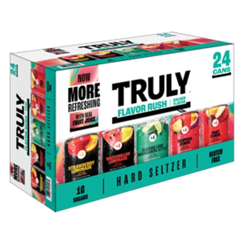 TRULY Hard Seltzer Flavor Rush Variety 24 Pack (24 – 12oz Loose Cans) 24 – 12oz Loose Cans