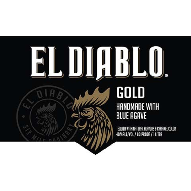 El Diablo Gold Tequila 1L BTL
