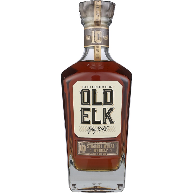 Old Elk Straight Wheat Whiskey 10 Yr 110 750ML 750ML