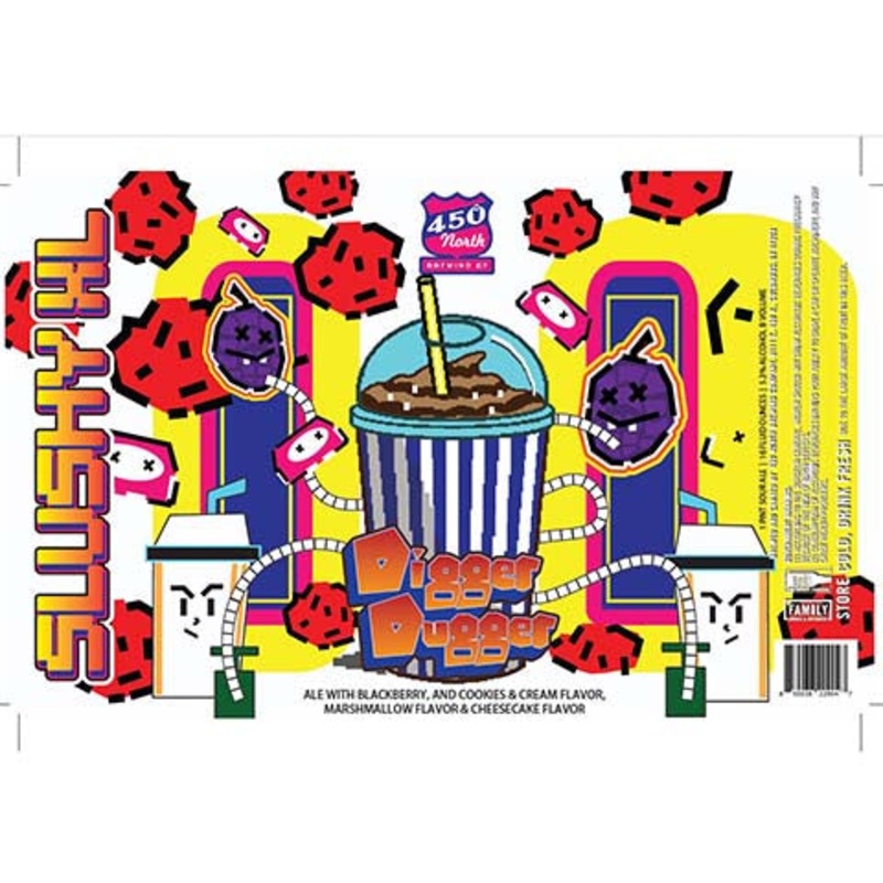 450 North SLUSHY XL Digger Dugger Sour 16OZ SINGLE CAN