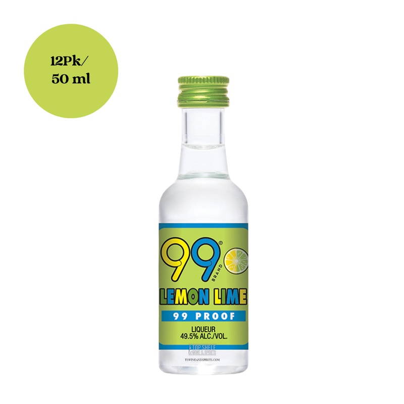 99 Lemon Lime 12pk 50ml Shots