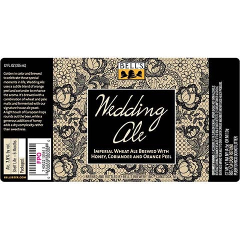 Bell’s Wedding Ale 12OZ SINGLE BTL