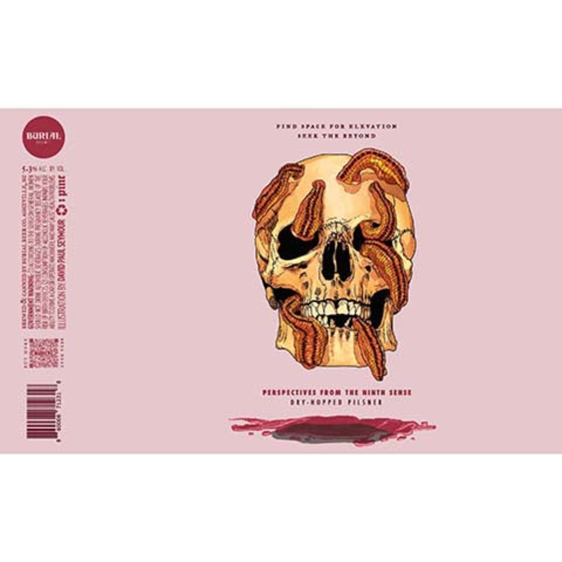 Burial Perspectives From The Ninth Sense Dry-Hopped Pilsner 16OZ SINGLE CAN
