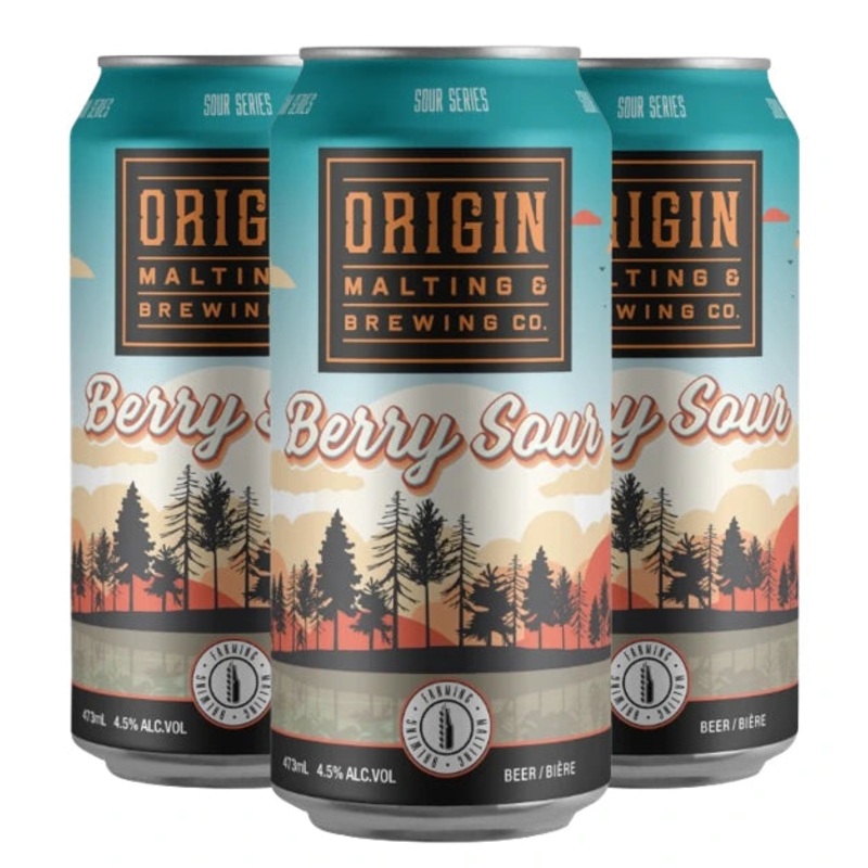 ORIGIN BERRY SOUR 473ML 4PK CAN @ Southgate [1056521] 1892 ml