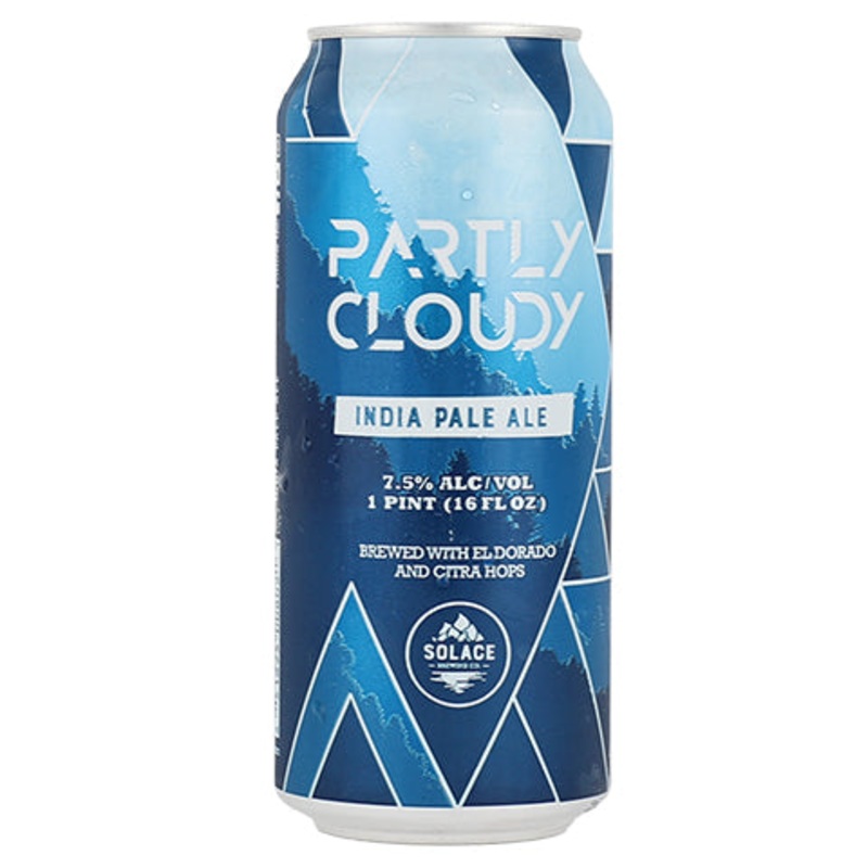 Solace Partly Cloudy IPA 16OZ SINGLE CAN