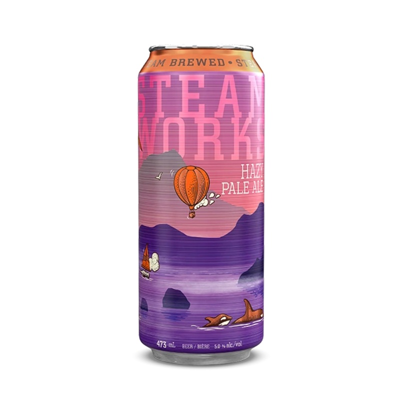 STEAMWORKS HAZY PALE ALE 473ML CAN @ Township [1009985] 473 ml