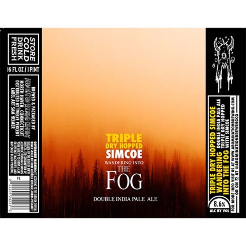 Abomination Wandering Into The Fog DIPA (Simcoe) 16OZ SINGLE CAN