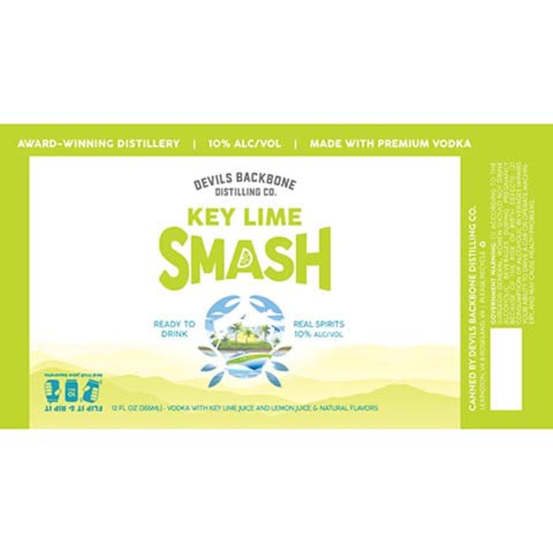 Devil’s Backbone Key Lime Smash 12OZ SINGLE CAN