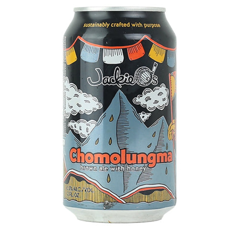 Jackie O’s Chomolungma Brown Ale 12OZ SINGLE CAN