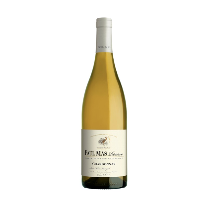 PAUL MAS RESERVE CHARDONNAY SINGLE VINEYARD COLLECTION SAINT HILAIRE VINEYARD PAYS D’OC 2019 750ML 750ML