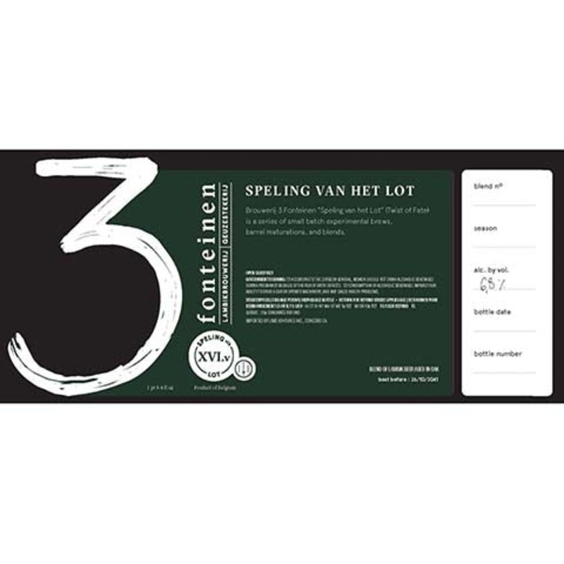 3 Fonteinen Svhl 750ML BTL