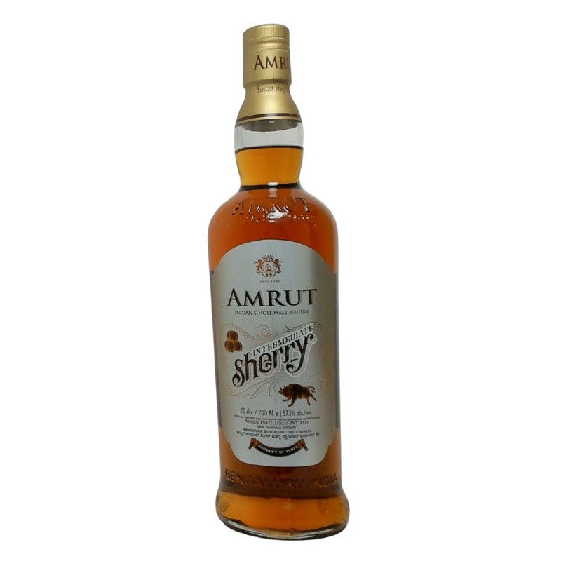 AMRUT INTERMEDIATE SHERRY MATURED SINGLE MALT WHISKY 700ML @ Sage Hill [1012621] 700 ml