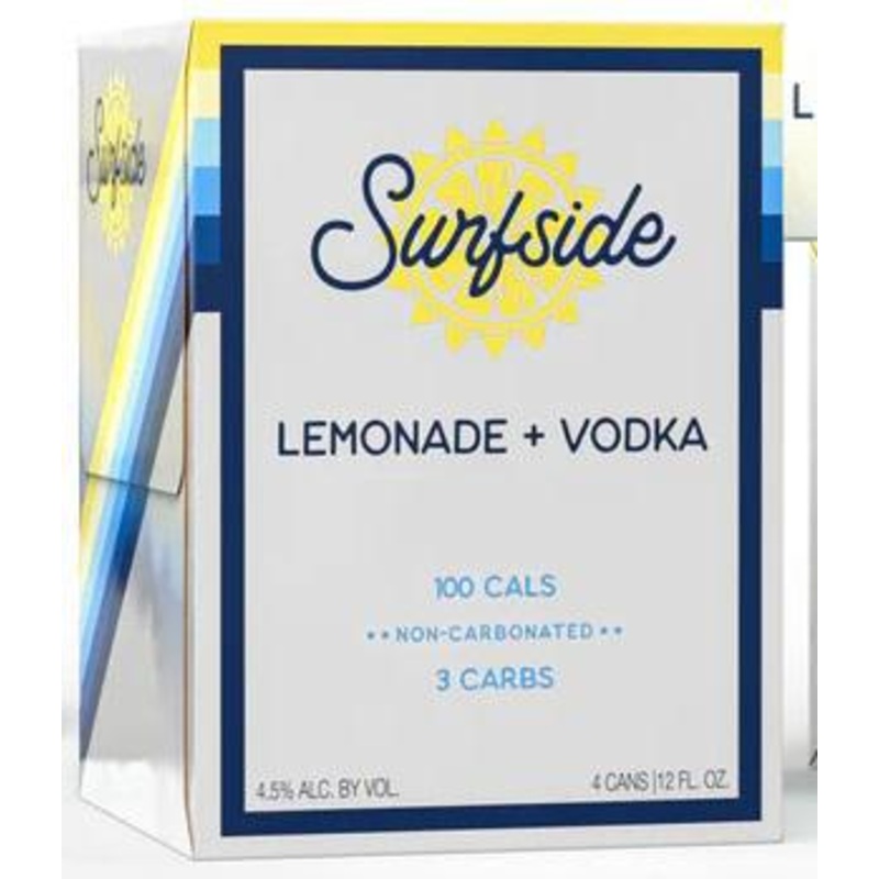 Cocktail Surfside 4pk Vodka & Lemonade