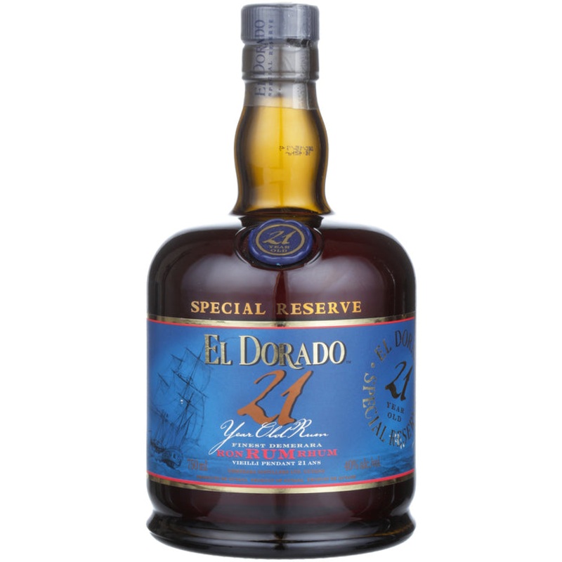 El Dorado Demerara Rum Special Reserve 21 Yr 80 750ML 750ML