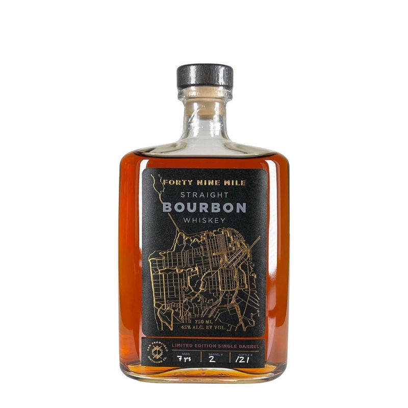 Forty Nine Mile 7yr Straight Bourbon Whiskey Limited Edition Single Barrel #12 750mL