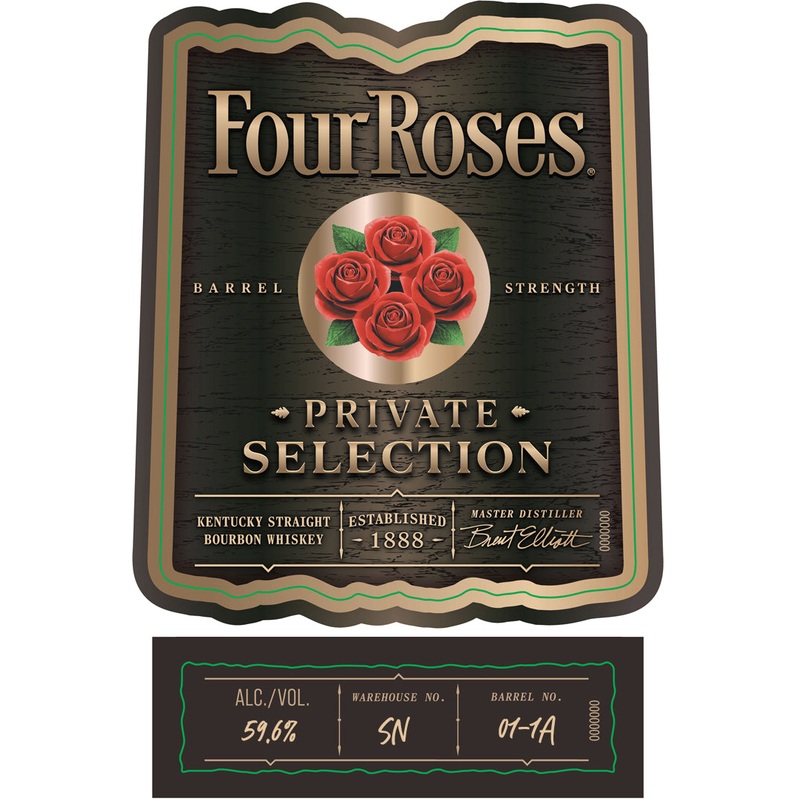 Four Roses Private Selection OBSF Barrel Strength Bourbon Whiskey