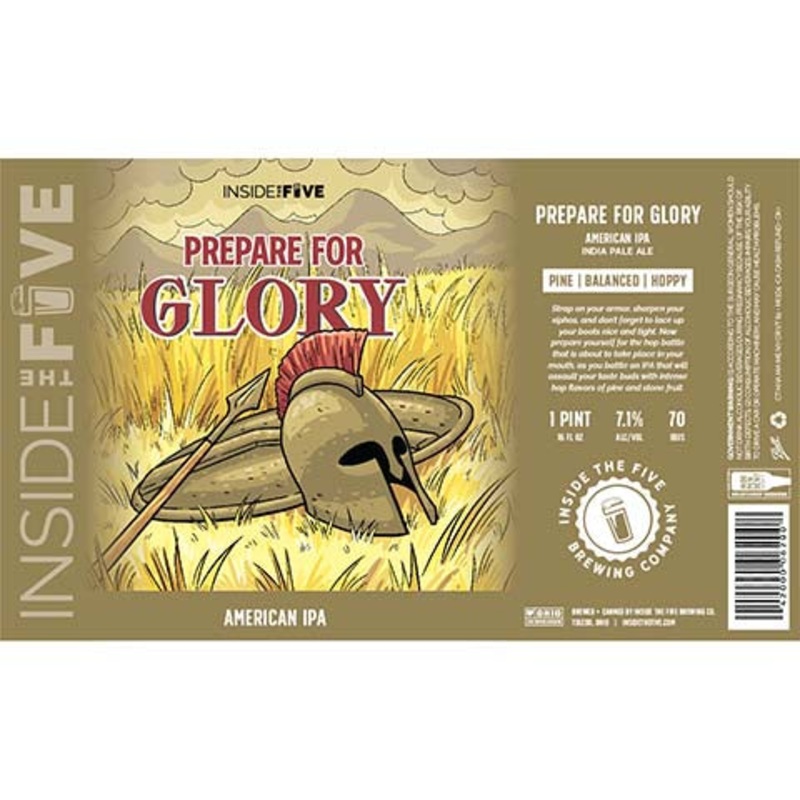 Inside The Five Prepare For Glory IPA 16OZ SINGLE CAN