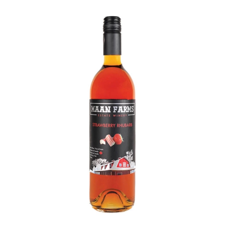 MAAN FARMS STRAWBERRY RHUBARB 750ML @ Red Deer [1036282] 750 ml